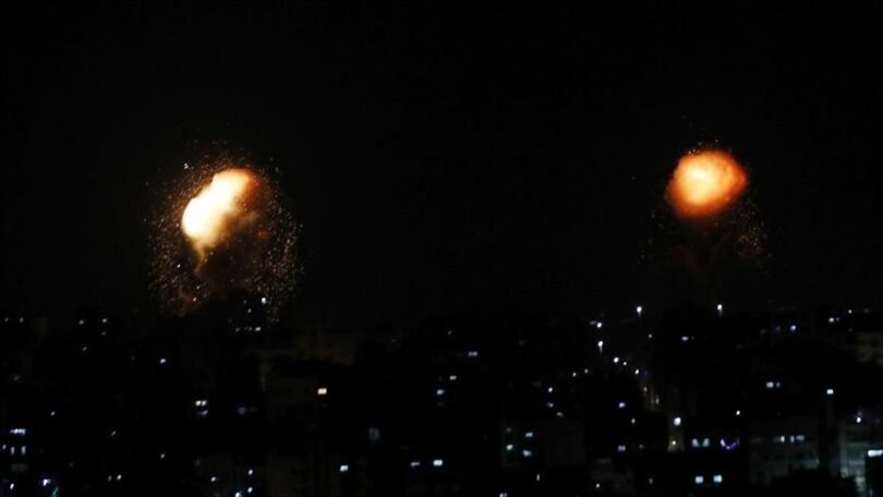 ISRAEL STRIKES SYRIA AFTER ROCKET ATTACKS FOLLOWING TENSIONS IN JERUSALEM